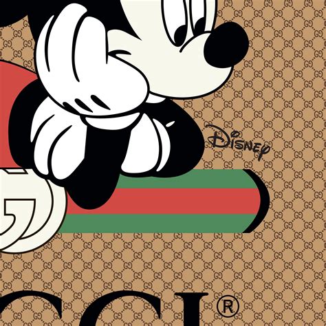 gucci mickey print